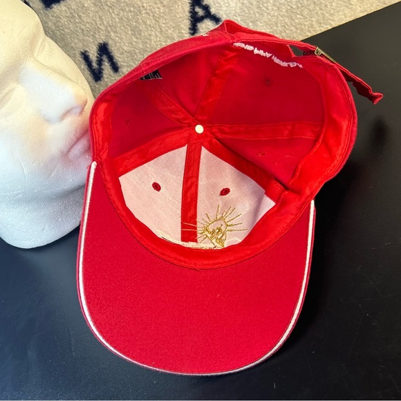 Budweiser 2010 FIFA World Cup Strapback Red Baseball Cap Hat Embroidered Logo - Picture 5 of 8